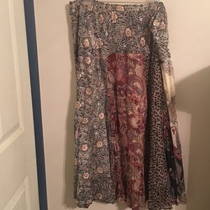 Orvis multi print skirt